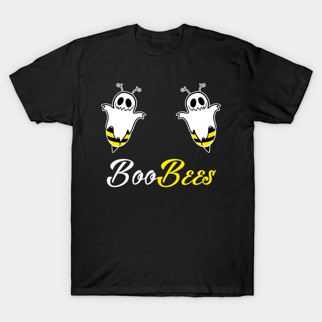 Funny Boo Bees Ghost Halloween Costume T-Shirt by JaydeMargulies